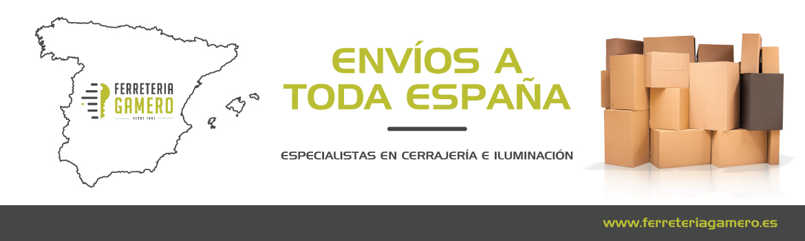 Envíos nacionales | Ferretería Gamero